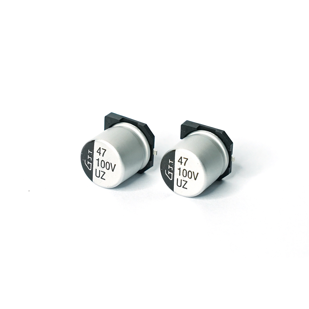 Liquid surface mount electrolytic capacitors (ultra-low impedance)